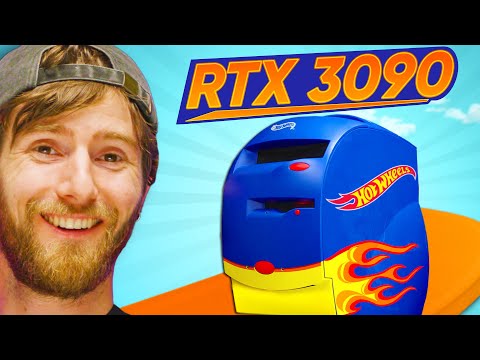 We put a 3090 in it... - Hot Wheels Water Cooling